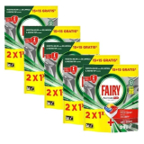 Fairy Platinum Plus All in One 150 Pastillas Lavavajillas, Pack Ahorro 2×1, en total 150 Capsulas