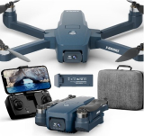 GPS Motor sin Escobilla Dron con 2 Cámara, HD 4K Drone para Adultos y Principiantes, 5G WiFi, Plegable Quadcopter