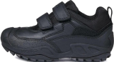 Geox J New Savage Boy B A, Zapatos de Uniforme Escolar Niños, Negro