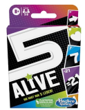 Hasbro Gaming F4205100 Juego de cartas Five Alive, Para niños y familias, 5 juegos de cartas para 2-6 jugadores