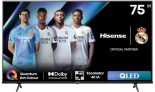 Hisense 75E7NQ – Smart TV 75 Pulgadas, QLED, Quantum Dot Colour, Dolby Vision, Dolby Atmos, Modo Juego Plus, 60Hz VRR 120 fps