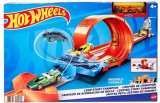Hot Wheels Campeonato de loopings Pista de Coches de Juguete con Lanzador, Incluye 1 vehículo, Modelo Surtido (Mattel GTV13)