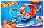 Hot Wheels Campeonato de loopings Pista de Coches de Juguete con Lanzador, Incluye 1 vehículo, Modelo Surtido (Mattel GTV13)
