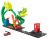 Hot Wheels City Ataque del dragón Pista para Coches de Juguete con estación y camión de Bomberos, +5 años (Mattel HJV70)
