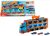 Hot Wheels City – Camión autopista, Pista de Coches de Juguete de 2 Metros con Lanzador, Incluye 3 vehículos (Mattel HGH33)