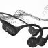 Mojawa Run Plus Auriculares de Conducción Ósea, Impermeables IP68 para Nadar, Bluetooth con Micrófono y 32GB MP3, Auriculares Inalámbricos para Correr, Nadar, Andar en Bicicleta