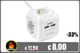⁣CUBO REGLETA con USB