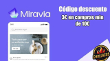 NUEVO CUPÓN DE 3€ MIRAVIA