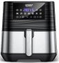 Innsky Freidora de Aire sin Aceite 5,5L, 1700W Freidora Aire Caliente con 11 Programas, Actualizar Air Fryer con Función de Precalentar, Descongelar, Mantener Caliente y Cronometrar, con Recetas