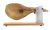 Jamonero BERGNER MASTERPRO de madera con soporte en acero inoxidable – Cortador de jamón en voladizo de 62×19,5×3,3 cm