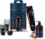 King C. Gillette Recortadora de Barba y Cortapelos Inalámbrica, con Cuchillas y 3 Peines Intercambiables + Gel para Barba y Rostro con Agua de Coco, Aceite de Argán y Aceite de Aguacate, 350 ml