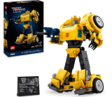 LEGO Icons Transformers Bumblebee Figura de Acción Articulada de Robot Coleccionable, Kit de Construcción, Regalo para Hombres y Mujeres, Decoración del Hogar y Oficina 10338