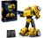 LEGO Icons Transformers Bumblebee Figura de Acción Articulada de Robot Coleccionable, Kit de Construcción, Regalo para Hombres y Mujeres, Decoración del Hogar y Oficina 10338