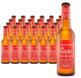 La Sagra – Cerveza Lager estilo Pilsner – Alc. 5,2% Vol. – Caja de 24 botellas de 330 ml – Total: 7920 ml