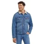 Dale un toque retro a tu estilo con la Chaqueta Vaquera Lee Sherpa para Hombre en oferta exclusiva en amazon