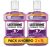 Listerine Cuidado Total (pack de 2 x 1 L), enjuague bucal con flúor, colutorio bucal con 6 beneficios en 1, elixir bucal para una limpieza bucal completa