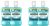 Listerine de 1 litro, (pack de 4 botes) sabor a mentol – Enjuague bucal con flúor, 24 horas de protección a precio de chollo!