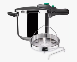 MAGEFESA Dynamic olla a presión Súper rápida + cestillo, fabricada en acero inoxidable