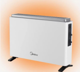 MIDEA Convector Calefactor Eléctrico bajo consumo  Radiador Electrico calentamiento rápido – Estufa calentador baño , Emisor Térmico