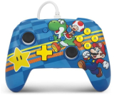 Mando con cable mejorado PowerA para Nintendo Switch – Mushroom Kingdom Friends