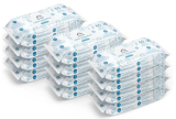 Mama Bear Ultra Sensitive Toallitas humedas para bebé, Sin fragancia, 720 Unidad, 12 Paquetes de 60, (100% tejido biodegradable)