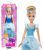 Mattel Disney Princess Cenicienta Muñeca princesa con pelo rubio recogido, juguete +3 años (HLW06)