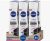 NIVEA Black & White Invisible Original Spray Desodorante 200ml, 6 unidades, 200ml*6