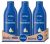 NIVEA Body Milk Loción Corporal Nutritivo 400ml – Pack de 3 unidades