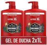 Old Spice Wolfthorn Gel Y Champú Para Hombres, 3 En 1: Pelo, Cara Y Cuerpo, 2000 ml.