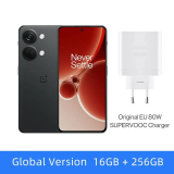 OnePlus Nord 3 5G 16/256GB – Cargador SUPERVOOC Nord 3, MediaTek Dimensity 9000, 120Hz, Pantalla AMOLED, 5000 mAh, Cámara triple – Smartphone