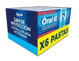 Chollo Oral-B Pro-Expert Pack X6 Pasta de dientes, Protección Profesional Sabor Menta Fresca, 6 Tubos 75ML – Miravia