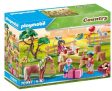 PLAYMOBIL Country 70997 Fiesta de Cumpleaños en la Granja de Ponis, Juguetes para niños a partir de 4 años