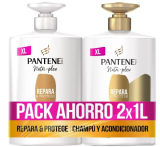 Pantene Repara Y Protege Nutri Pro-V, Champú Fórmula Pro-V + Antioxidantes, 1000ML + Acondicionador