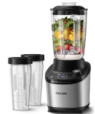 Philips 7000 Series Batidora de Alta Velocidad – 1500W, 2 litros, Recetas HomeID, 2 Vasos (HR3760/10)