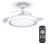 Philips Lighting Bliss – Ventilador de techo con luz LED y mando, motor DC