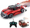 Pup Go Coche acrobático de Control Remoto para niños a Partir de 3 años con Luces LED y Spray