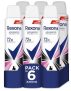 Rexona Desodorante Aerosol Advance Protection Invisible Pure 72 h para mujer 200 ml – Pack de 6
