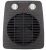 Rowenta Compact Power SO2210 – Calefactor Compacto con motor dual de 1000 W y 2000 W, función Silence, 2 velocidades y múltiples funciones, termostato anti-heladas, función frío, Color Negro