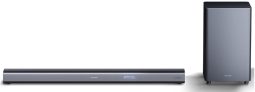 SHARP HT-SBW460, 3.1 Dolby Atmos, Barra de sonido envolvente virtual 3D y subwoofer inalámbrico, Bluetooth, experiencia 4K, HDMI ARC/CEC