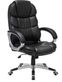 SONGMICS OBG24B Silla ergonómica de oficina estudio con ruedas