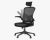 Silla de Oficina, para Gaming, Escritorio Ergonómica con Reposacabezas, Ajustable y con Soporte Lumbar Giratoria 360° (SF168-001 6190 D7)