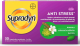 Supradyn Anti Stress con Rhodiola, Albahaca Morada, Bacopa – Soporte de origen Natural contra el Estrés, ayuda a la Concentración, 30 Comprimidos