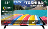TOSHIBA 43UV2363DG Smart TV 4K UHD de 43″, sin Marcos
