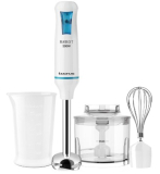 Taurus – Batidora de mano Robot 500 Plus Inox, Picadora eléctrica 500W, Cuchilla acero inoxidable, anti salpicaduras, Incluye accesorios