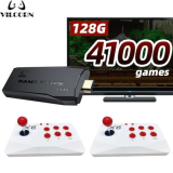 VILCORN – Consola de videojuegos Arcade 4K, TV Stick con doble Arcade Joysitck, 41000 juegos y a precio de chollo