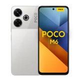 Xiaomi Poco M6 – Smartphone de 6+128GB, Pantalla AMOLED de 6.79” 90Hz FHD+, MediaTek Helio G91-Ultra, Cámara de 108 MP, 5030 mAh, Plata (Versión ES)