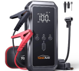 YaberAuto Arrancador de Baterias de Coche con Compresor de Aire, 3000A Arrancador de Coches(para 9,0L de Gasolina o 8,0L de Diesel) 150 PSI