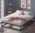 Zinus Joseph Cama 135×190 cm – Marco de la cama de plataforma de metal con soporte de listones de madera y almacenaje