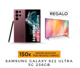 CHOLAZO SAMSUNG GALAXY S22 ULTRA 256GB + SMART TV 55″ + CUPÓN 150€