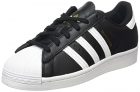 adidas Superstar, Sneaker Mujer, Core Black/Cloud White/Gold Metallic